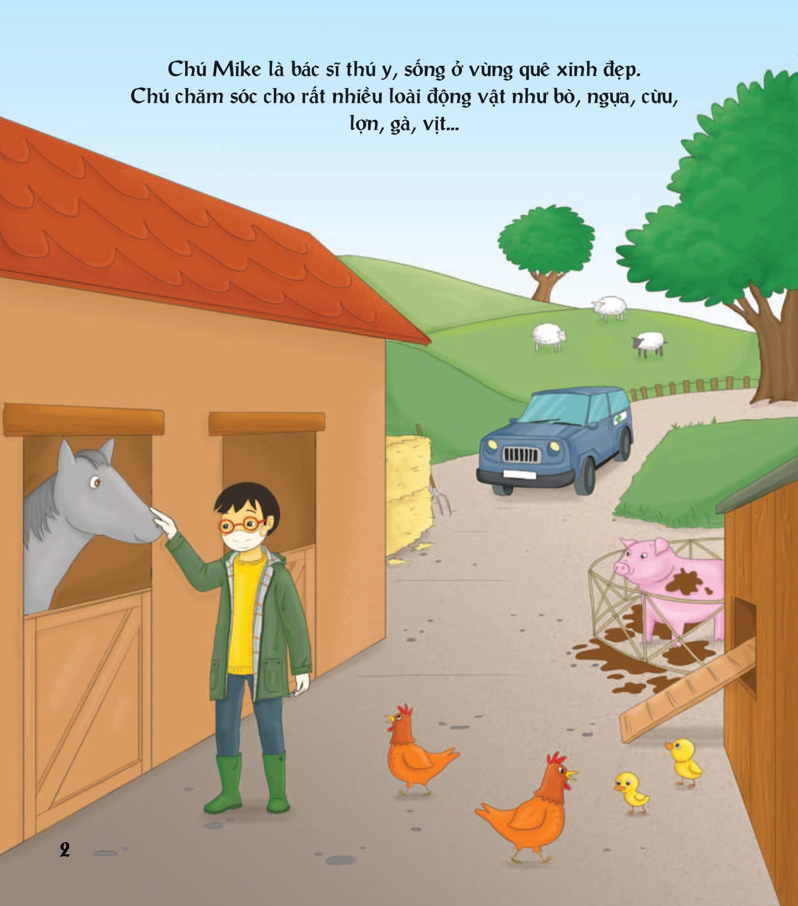 Sách - Em Thích Nghề Nào? - Bác Sĩ Thú Y