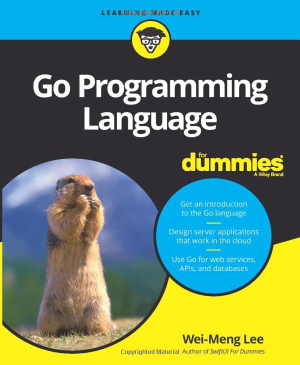 Sách ngoại văn: Go Programming Language For Dummies