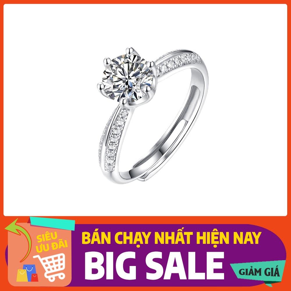 Nhẫn Kim Đeo Tay Sang Trọng Bạc S925