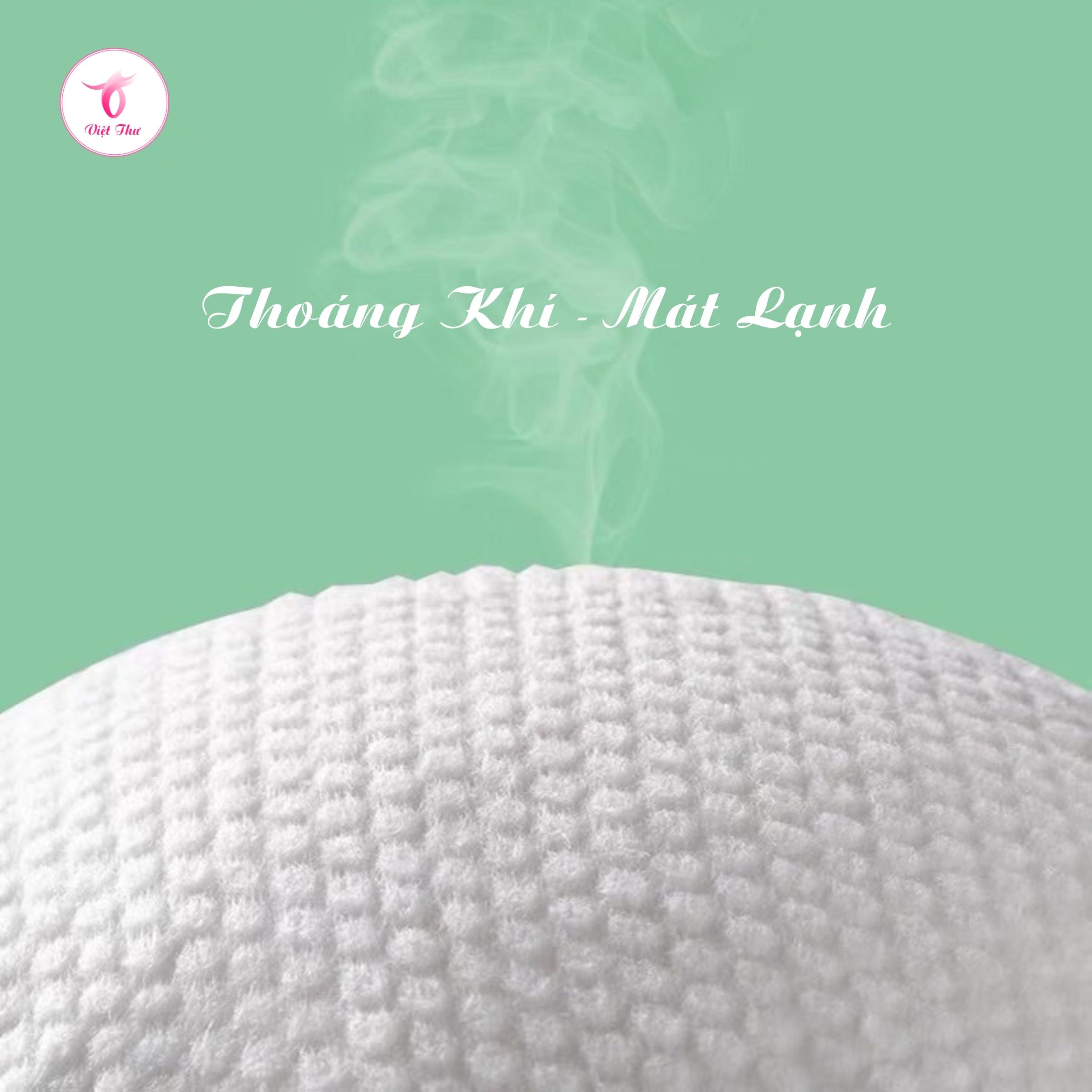 Khăn lau mặt dùng 1 lần Việt Thư, khăn mặt khô siêu mềm, siêu, siêu thấm, siêu dai, không chất huỳnh quang, bảo vệ da nhạy cảm, 20x20cm