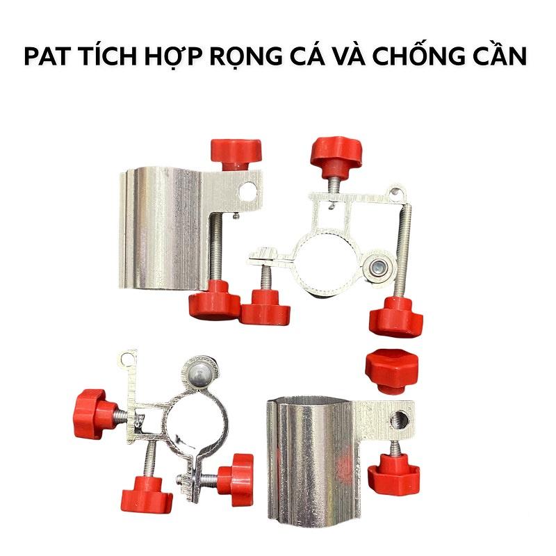 Bộ Pat Gắn Ghế Câu Cá Địa Hình -Sanami Fishing