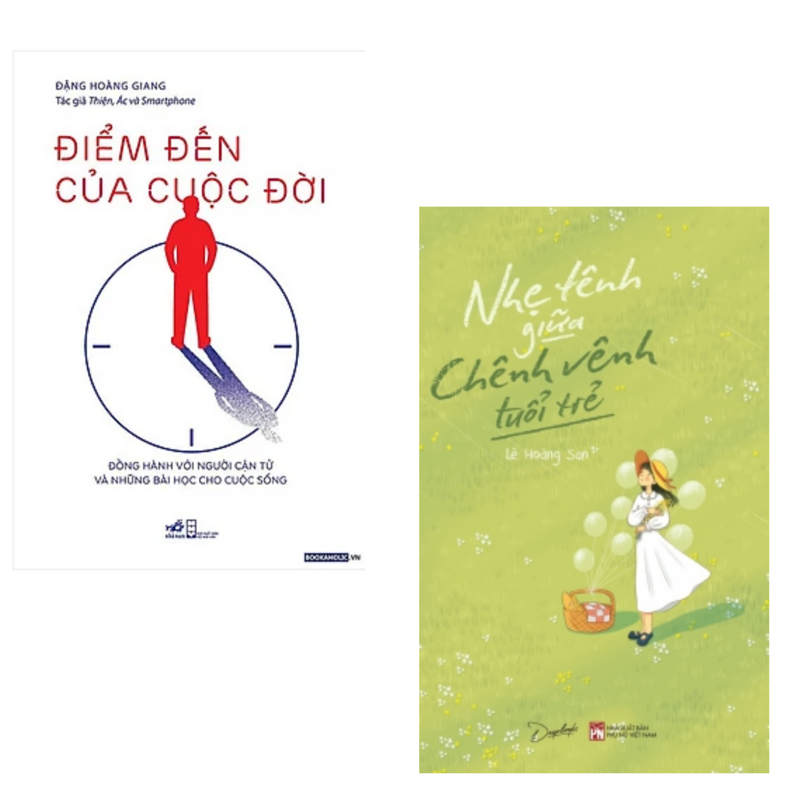 COMBO 2 cuốn sách: Điểm Đến Của Cuộc Đời + Nhẹ Tênh Giữa Chênh Vênh Tuổi Trẻ