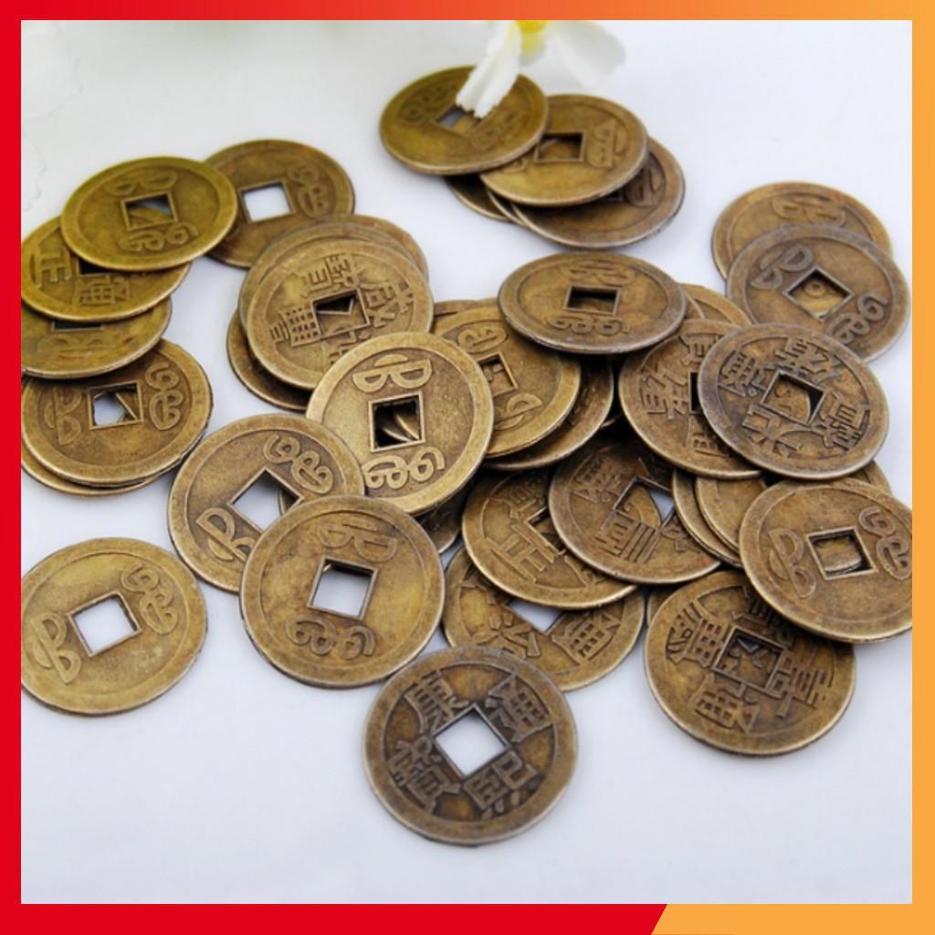 ️ Bộ 20 đồng xu ngũ đế phong thủy cầu tài lộc 206229