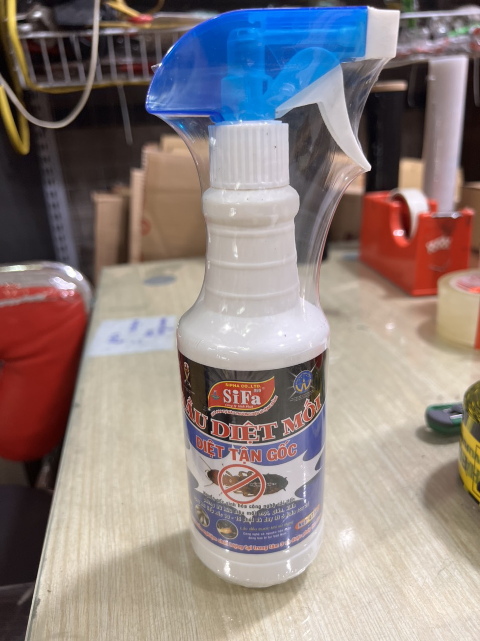Thuốc diệt mối , diệt côn trùng 500g - thể tích thực 473ml dạng xịt phòng ngừa mối, mọt tận gốc cao cấp