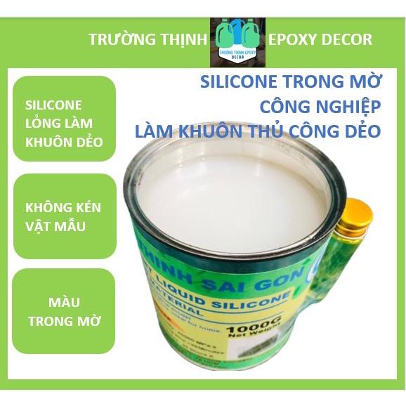 Cao Su Lỏng Silicone Làm Khuôn RTV 898 Công Nghiệp Màu Trong Mờ - Trường Thịnh Sài Gòn