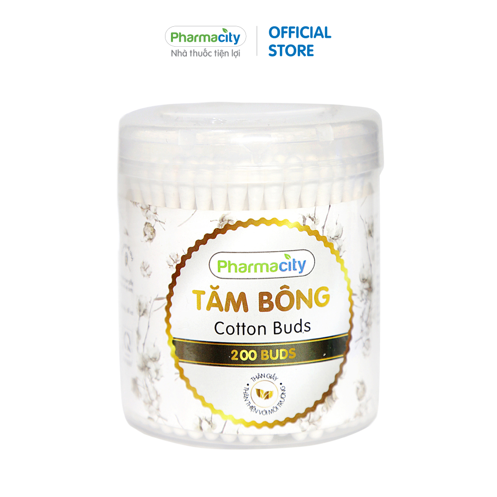 Tăm bông thân giấy Pharmacity