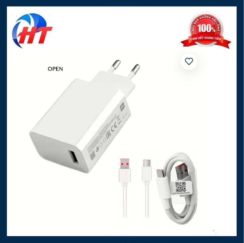 Bộ sạc siêu nhanh 36W MI M12 chui type-c siêu tiện dụng -HT