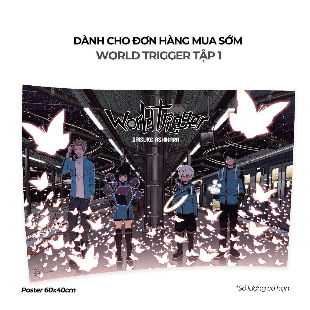 Truyện tranh World Trigger - Tập 1 - Tặng kèm PVC Card. Poster số lượng có hạn - NXB Kim Đồng