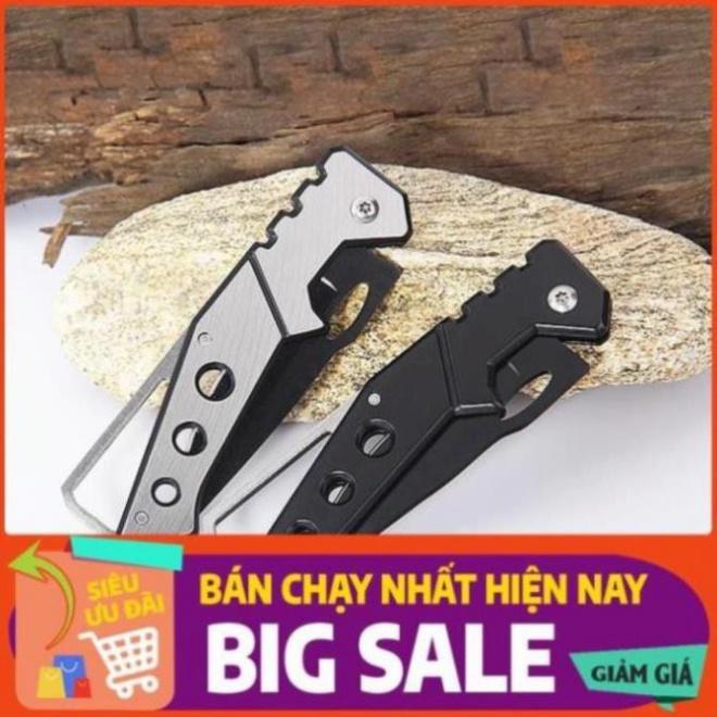 DAO GẤP PHƯỢT EDC CAO CẤP THÉP KHÔNG GỈ. THÍCH HỘP DÃ NGOẠI, SINH TỒN - Hàng Trong Kho