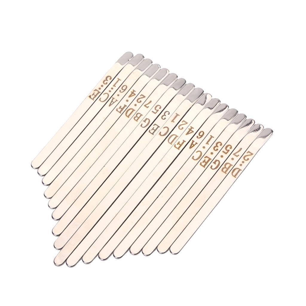 Steel Keys for 17 Key African Thumb Piano Finger Percussion Keyboard