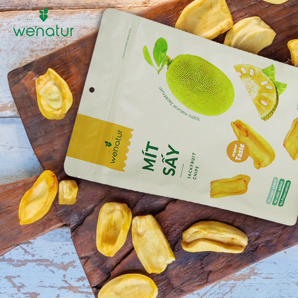 Combo 6 Sản Phẩm Trái Cây Sấy Giòn Sấy Dẻo We'natur