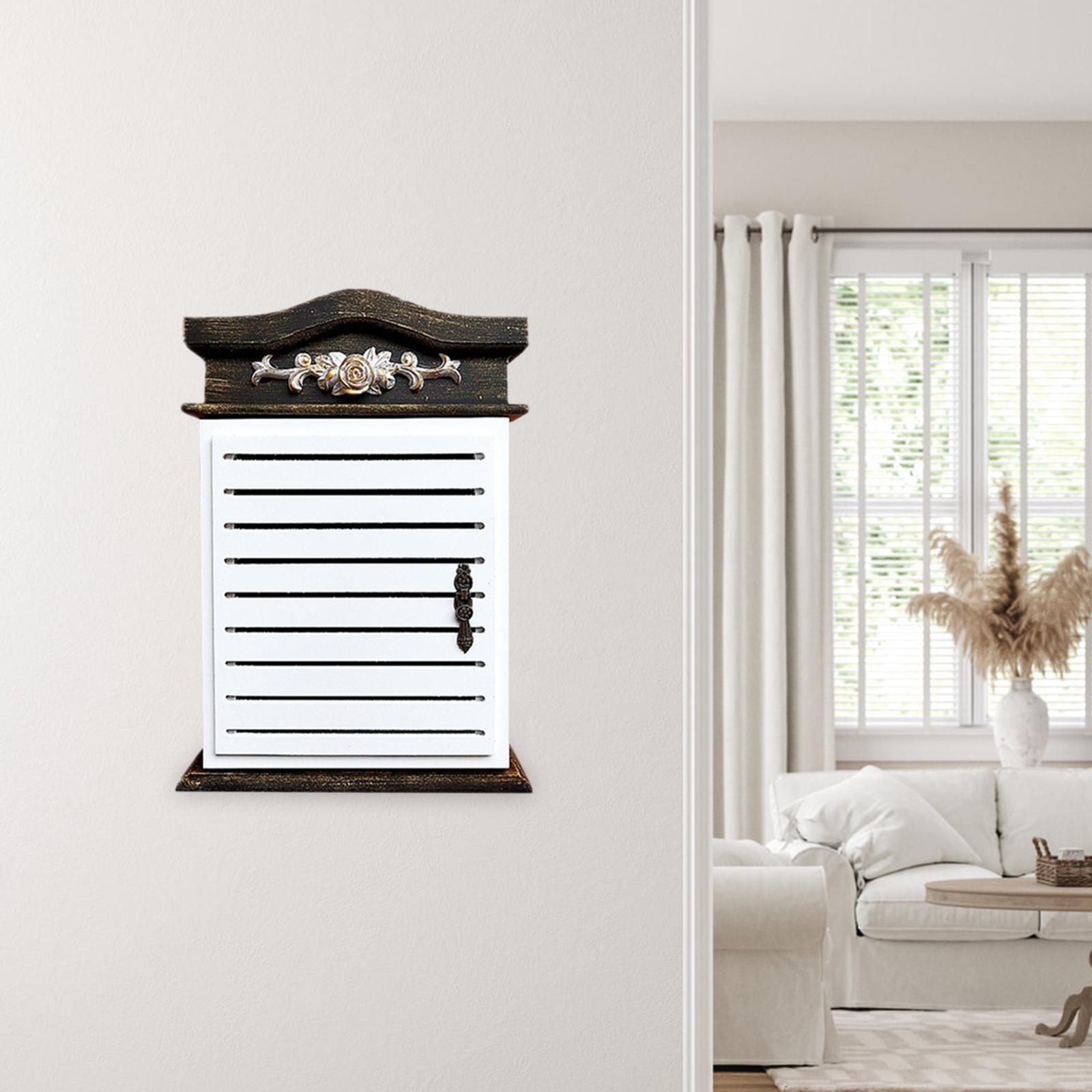 Key Storage Box Holder Multi-Use Wall-Mounted Case for Cabinet Hotel