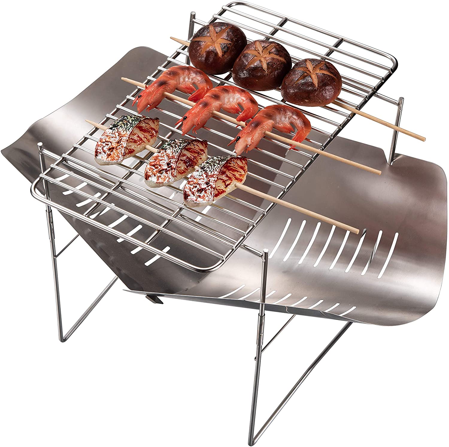 Phụ kiện vỉ đựng than bếp nướng BBQ Campingmoon T-173 (dùng cho bếp MT3 MT-3)