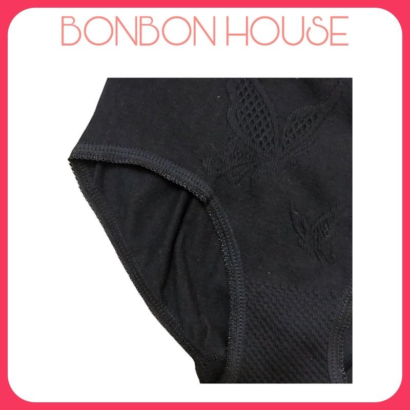 Quần Lót Cotton Cạp Cao Gen Bụng Nâng Mông