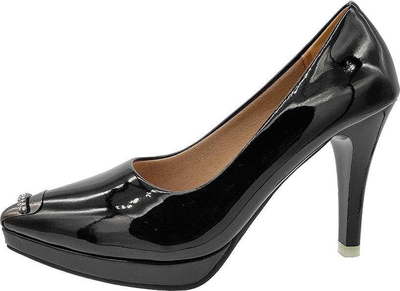 Giày Đế Đúp Gót Nhọn Cao 9cm Dáng Xinh Trẻ Trung Đế Chắc Không Đau Chân 9P0816