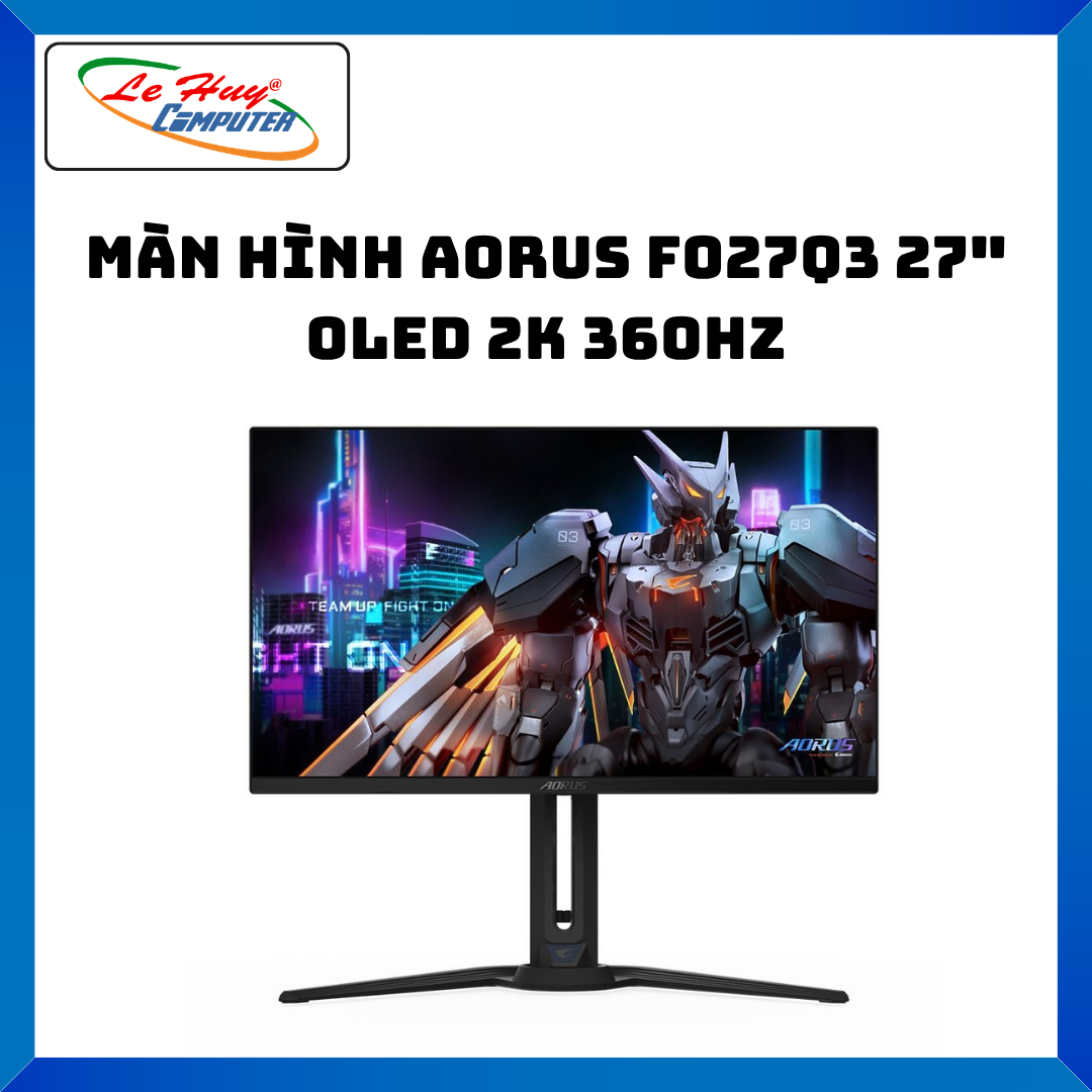 Màn Hình Máy Tính AORUS FO27Q3 27" OLED 2K 360Hz - Hàng Chính Hãng