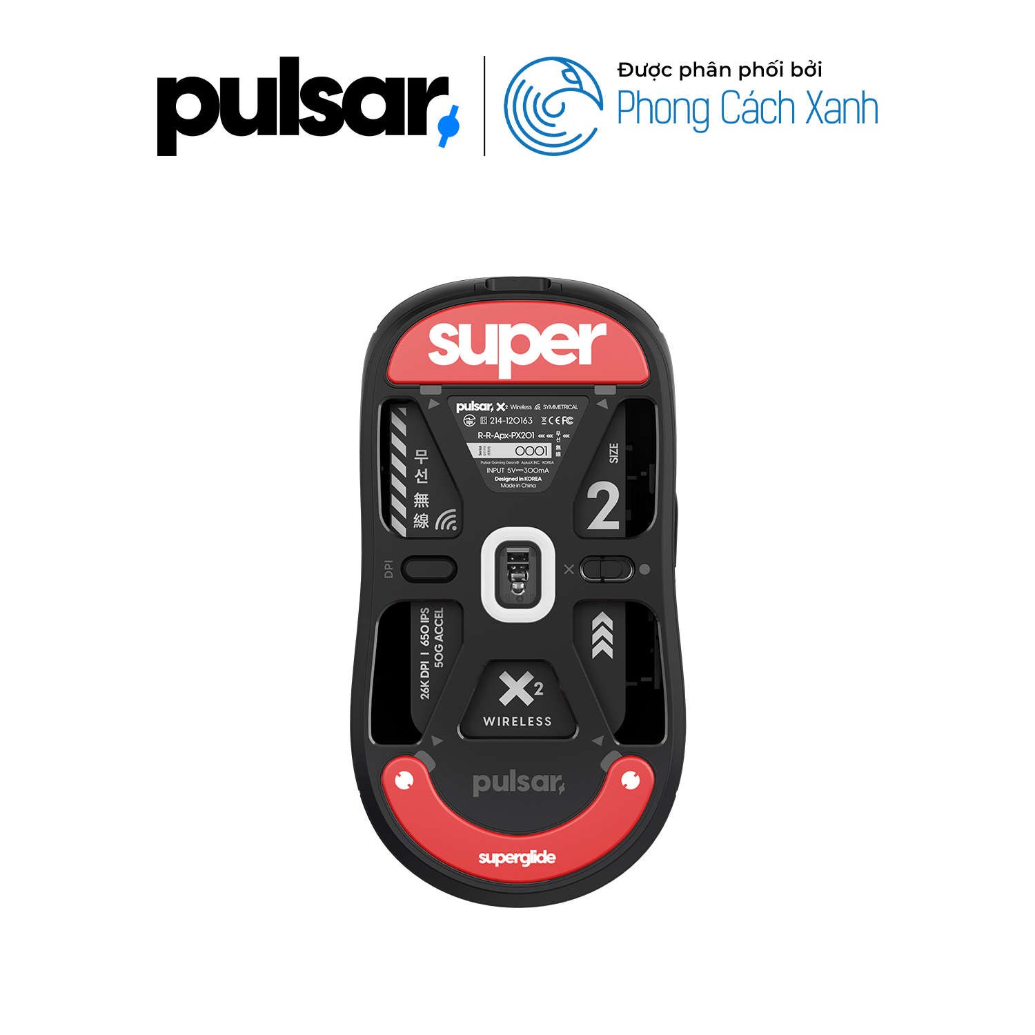 Feet chuột Pulsar Superglide 2 - Pulsar X2 Wireless - Hàng Chính Hãng