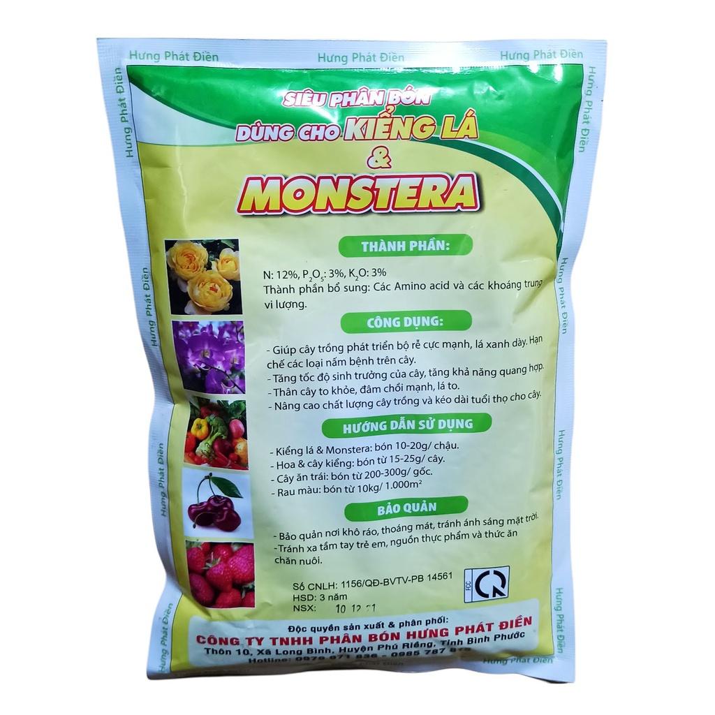 Siêu Phân Bón Dùng Cho Kiểng Lá &amp; Monstera - Hữu cơ tan chậmGói 700Gr