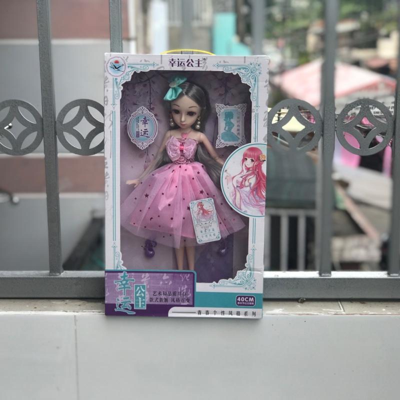 Búp bê công chua barbie cho bé gái cỡ lớn 40cm