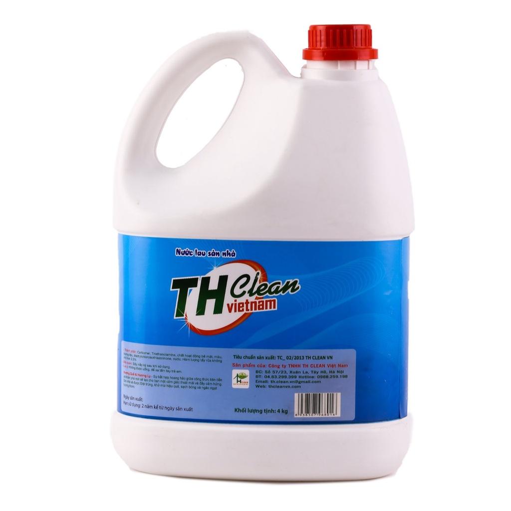 Chai xịt bóng - dưỡng nội thất ô tô TH CLEAN VIET NAM can 4.5 lít