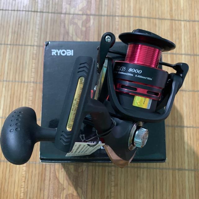 Máy câu cá RYOBI SMAP RG 8000 tải cá 10kg hàng nhật nhập khẩu máy cực khoẻ y hình