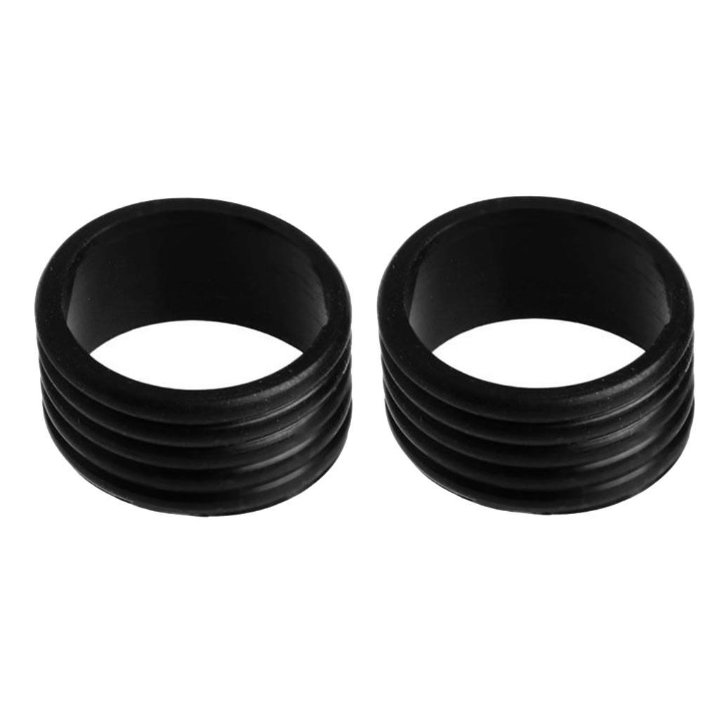 6- 2pcs Silicone Tennis Racket Grip Racquet Handle Loop