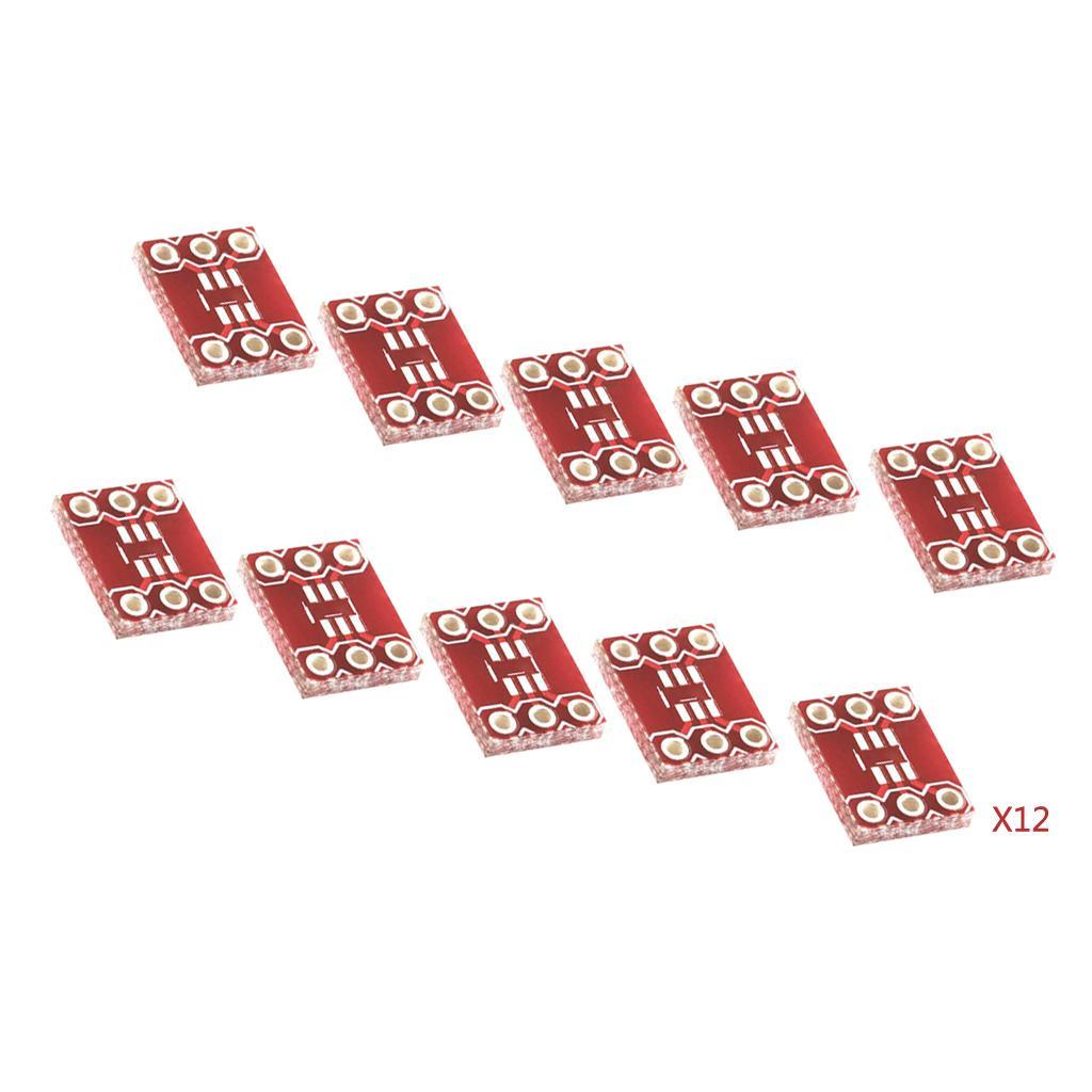 6 pin SOT23 TO DIP Adapter PCB Board Convertor Board