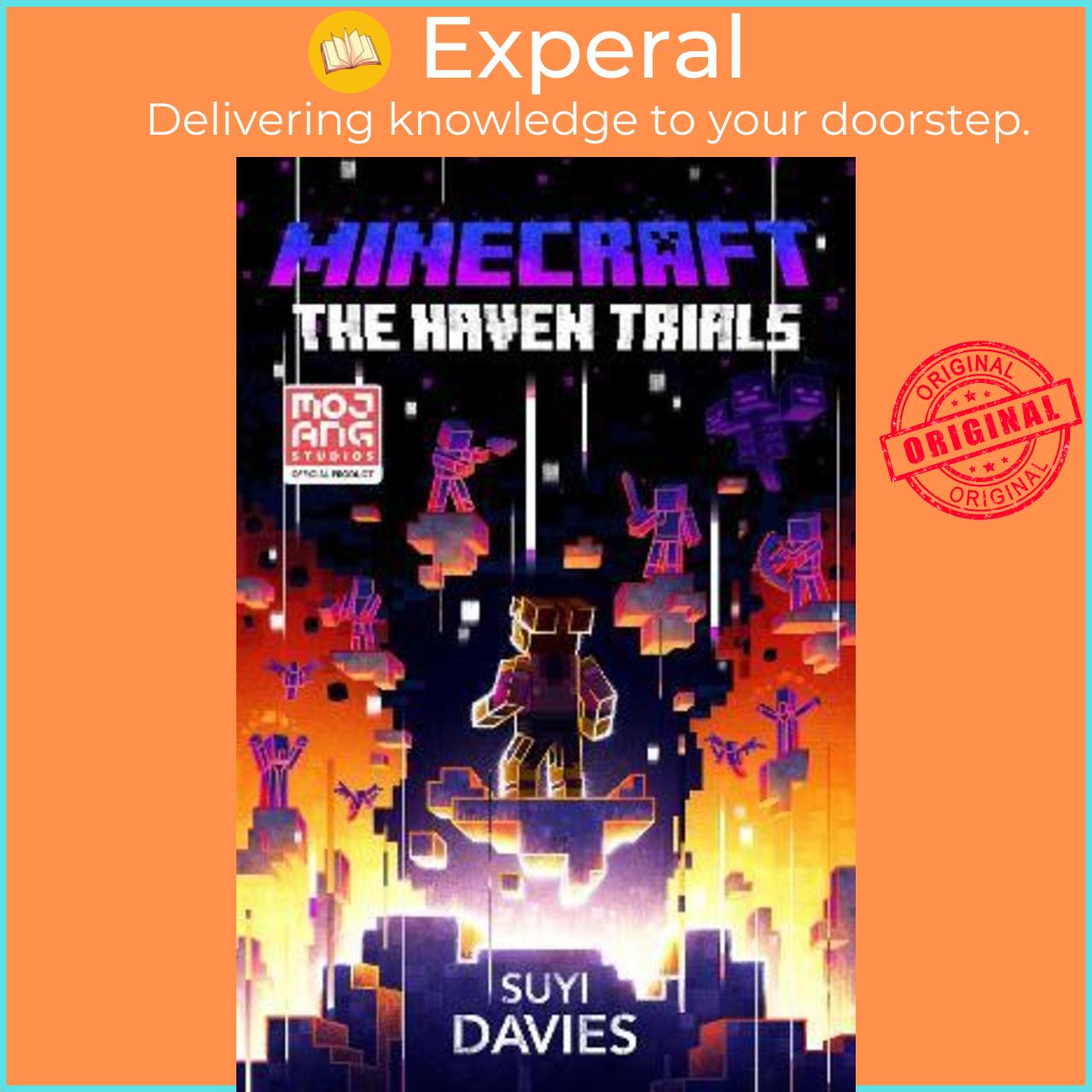 Sách - Minecraft: The Haven Trials by Suyi Davies (UK edition, hardcover)