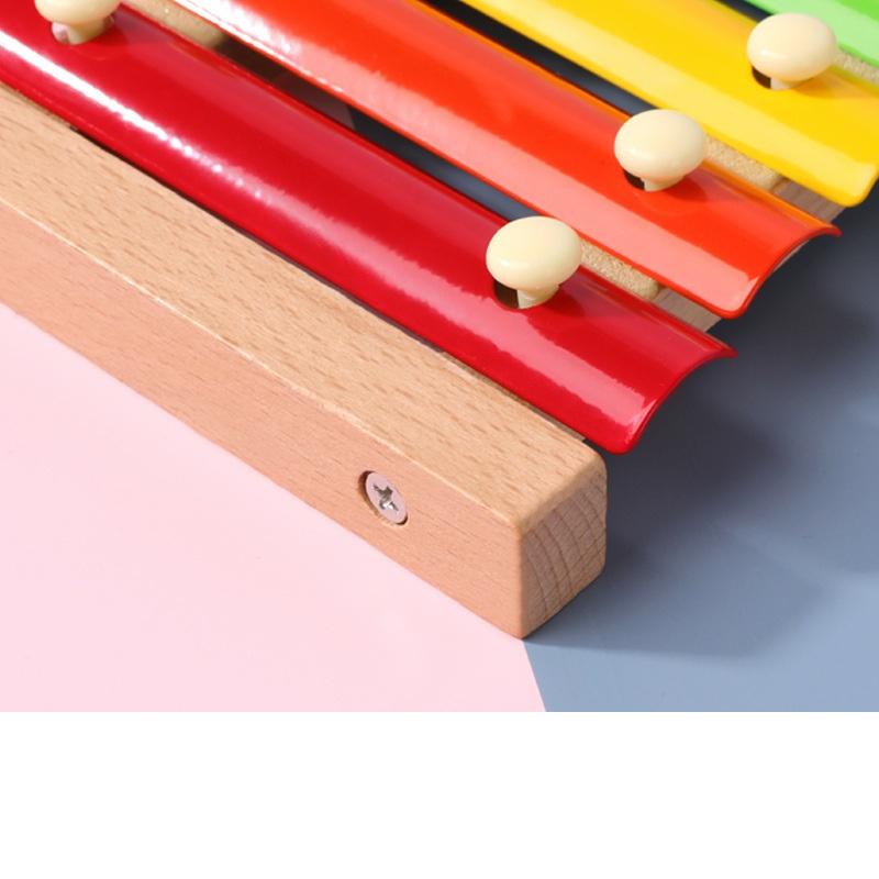 Đồ chơi Đàn Piano Xylophone gỗ 8 thanh quãng, đồ chơi âm nhạc phát triển trí tuệ cho bé từ 1 đến 5 tuổi Xu Xu Kids