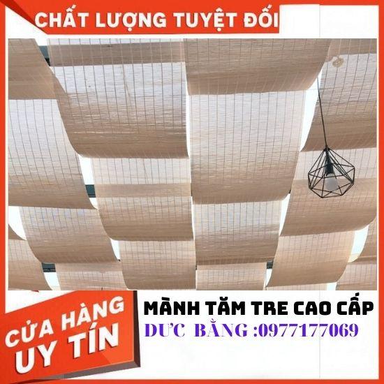 (hàng cao cấp )Mành tăm tre cao cấp cho cửa sổ,Rèm trang trí phòng thờ lối đi  kt rộng 1m4 xuống 2m 50