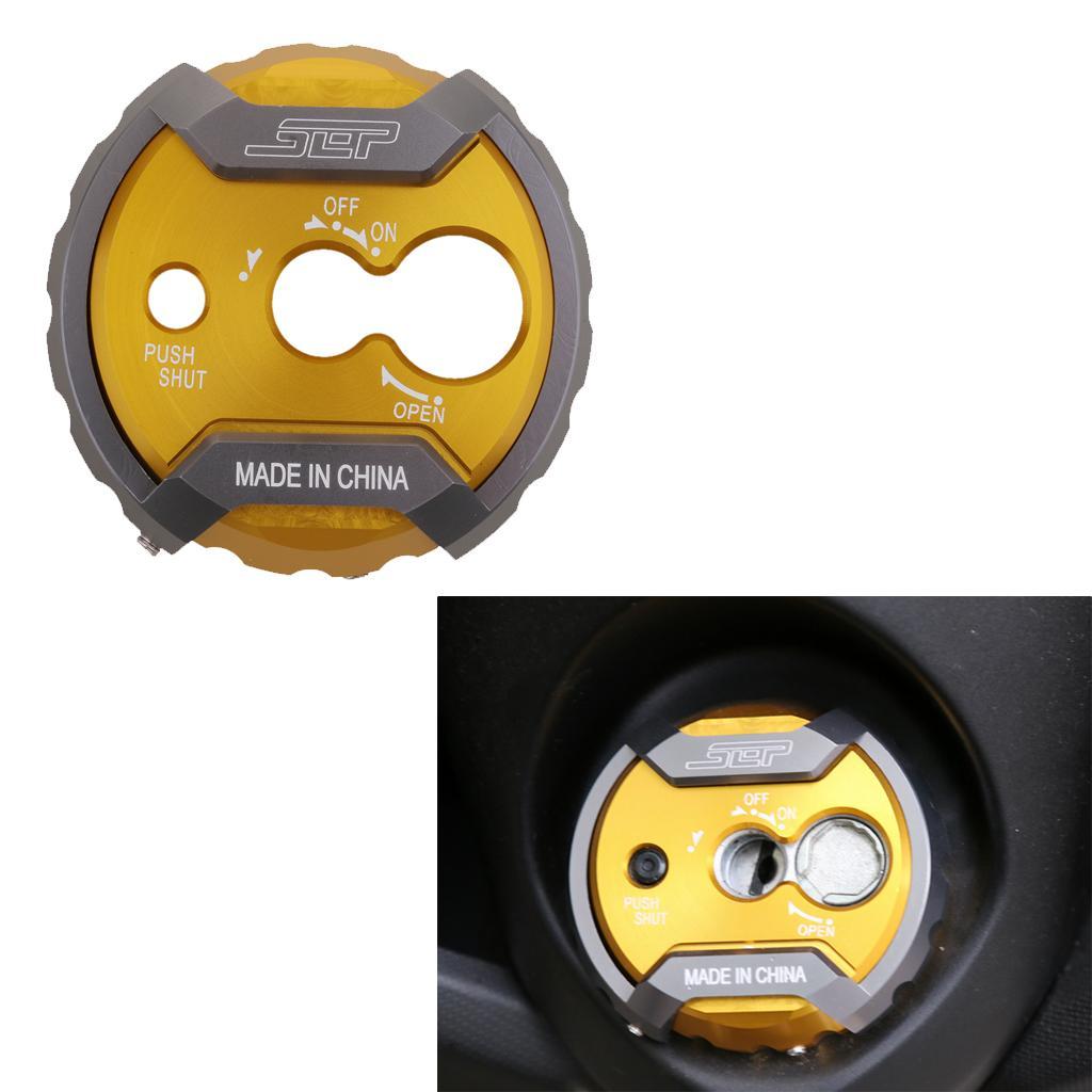 CNC Aluminum Alloy Motorcycle Ignition Key Lock   for  Nmax155 Blue