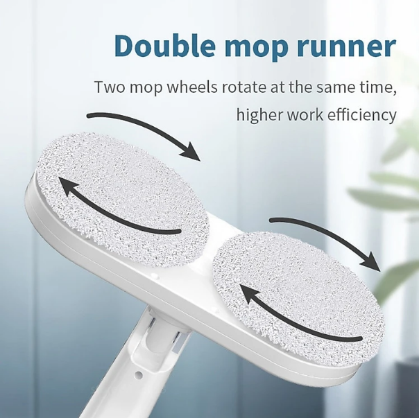 Cao cấp - Máy lau nhà điện thông minh 2000mAh Amalda Cleaner