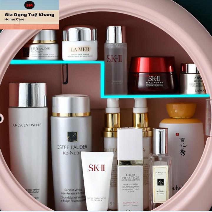 Kệ mỹ phẩm treo tường đa năng - Không khoan đục