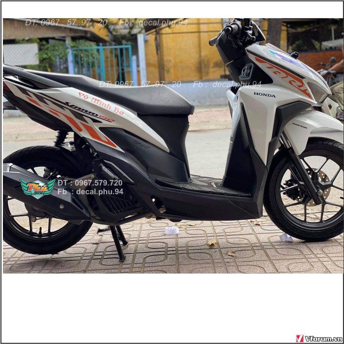 Tem Rời Vario Trắng cam
