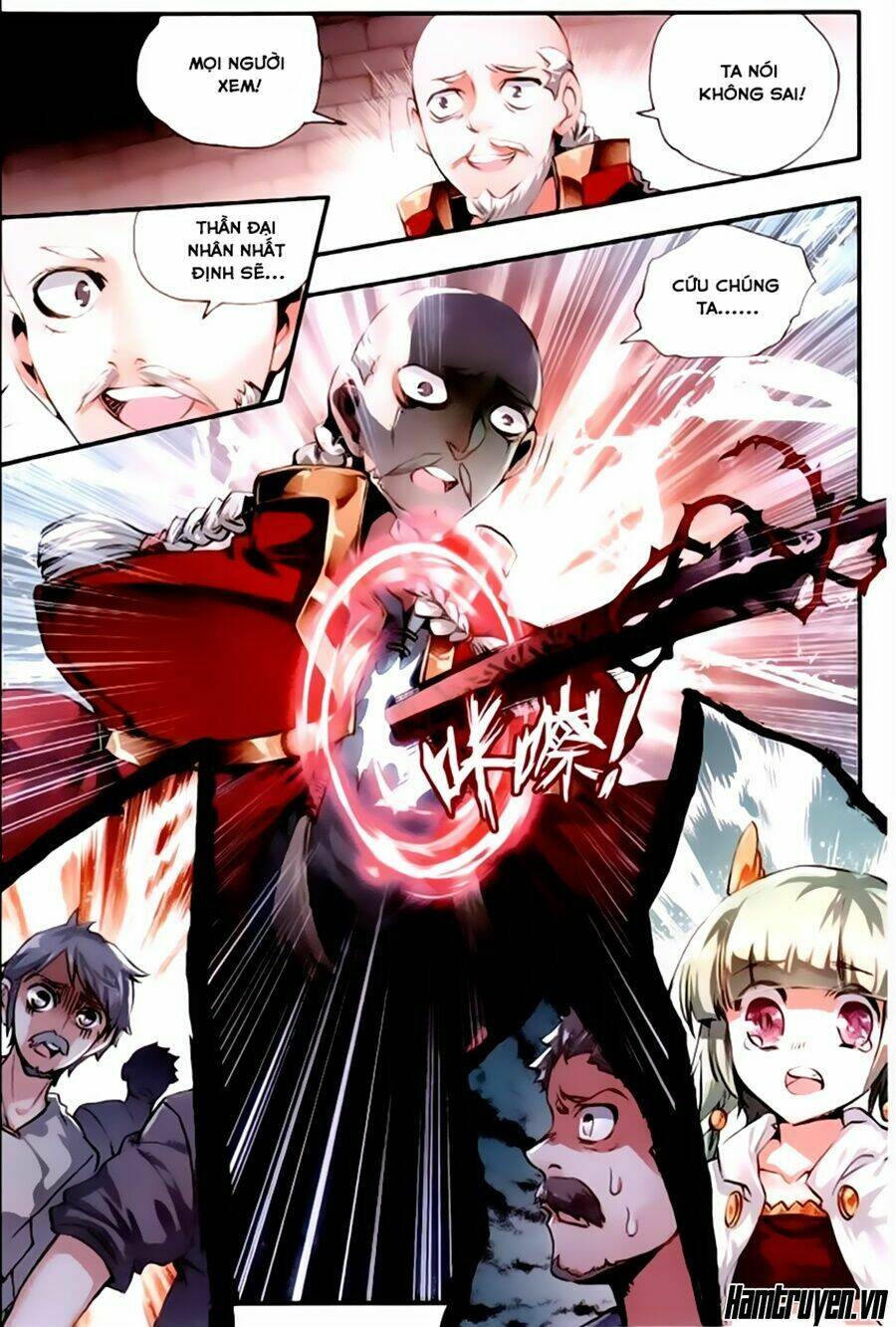 thiếu nữ phá hoại và ma thần tân nương chapter 8 16