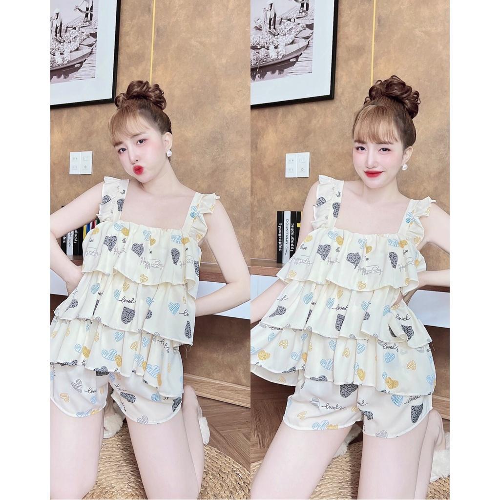 Đồ ngủ sexy nữ, đồ ngủ nữ hai dây sexy gợi cảm chất latin bigsize dưới 65kg