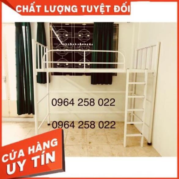 Giường Kiểu 1 tầng khung trụ - ngang 1m dài 2m - HCM.