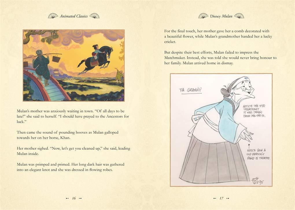 Sách ngoại văn: Mulan - Disney Animated Classics