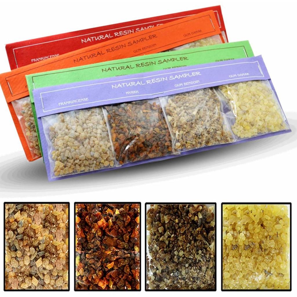 Set Nhựa Thơm Thanh Tẩy (Natural Resin Sampler) Làm Sạch Không Gian Cao Cấp Chuyên Sâu l XÔ THƠM THANH TẨY