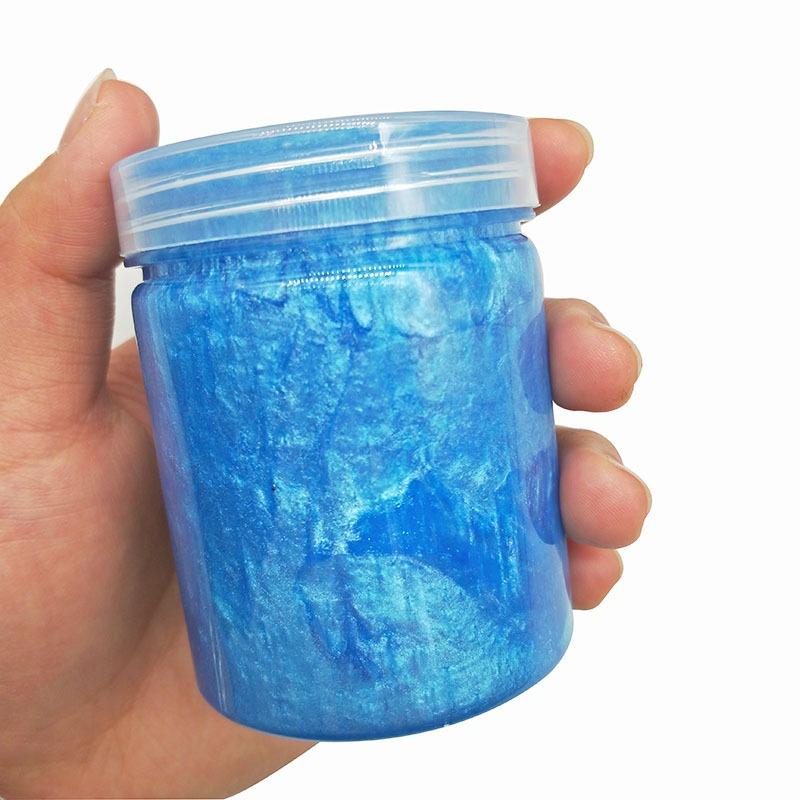 Slime basic bùn đặc đất sét 7 màu nhũ cực đẹp slam squishy