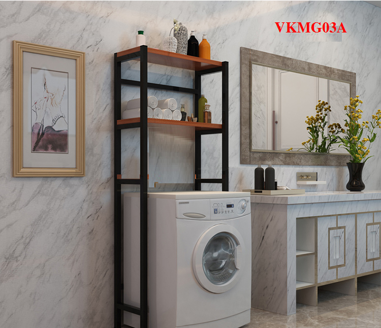 Kệ để máy giặt cửa trên - Nội thất lắp ráp Viendong Adv