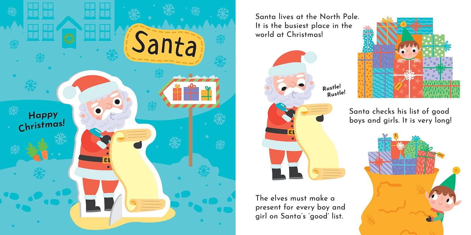 Build And Play Santa's Toy Shop: Book And Play Set With 36 Christmas Models To Make