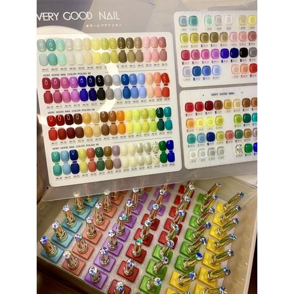 Set sơn very good nail 60 màu nắp dài , beeshi shop nail