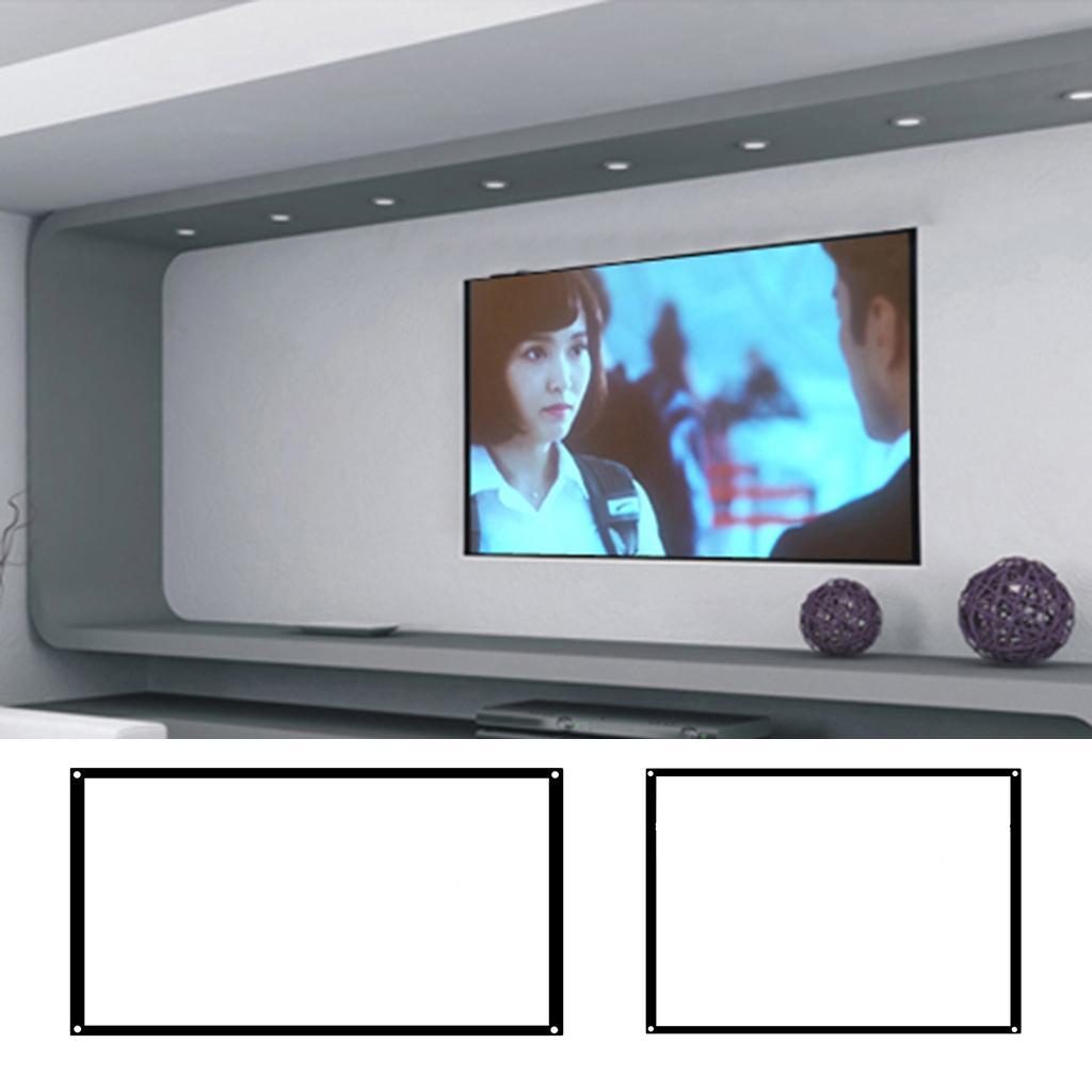 60inch 4:3 HD Outdoor Indoor Projection Screen Home Theater Projector Screen