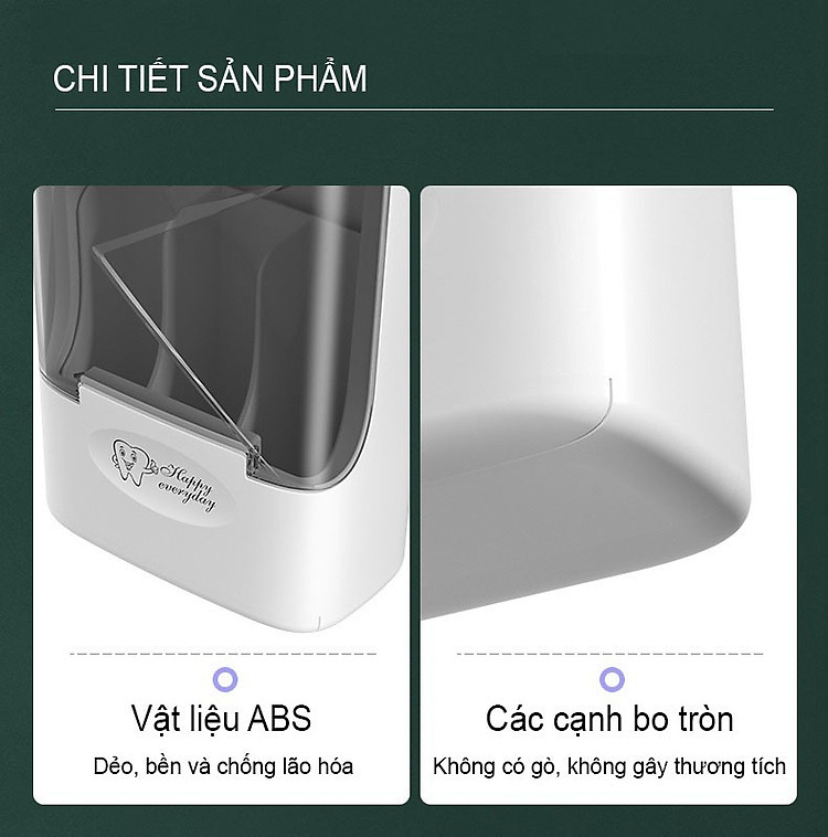 Tặng Củ Sạc - Hộp đựng đũa thông minh khử trùng bằng tia UV - Ống đựng đũa khử trùng cao cấp - UV disinfection chopstick cage