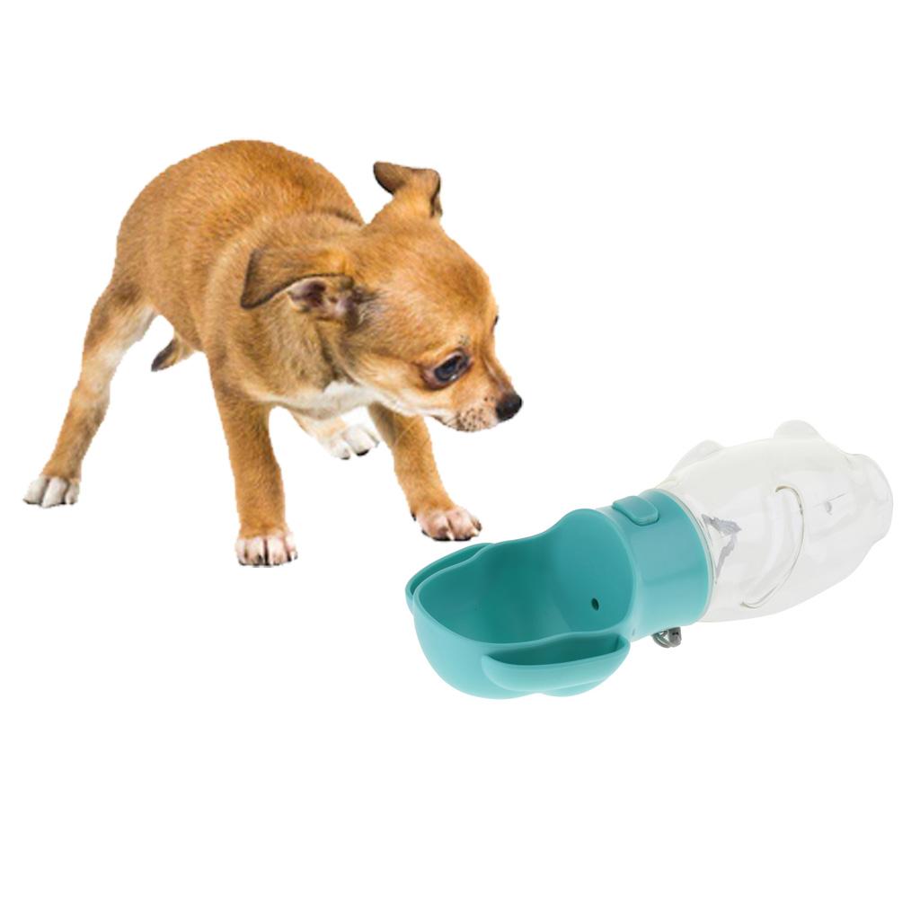2pcs Dog Water Bottle, Portable , Puppy Water Dispenser with Drinking Feeder