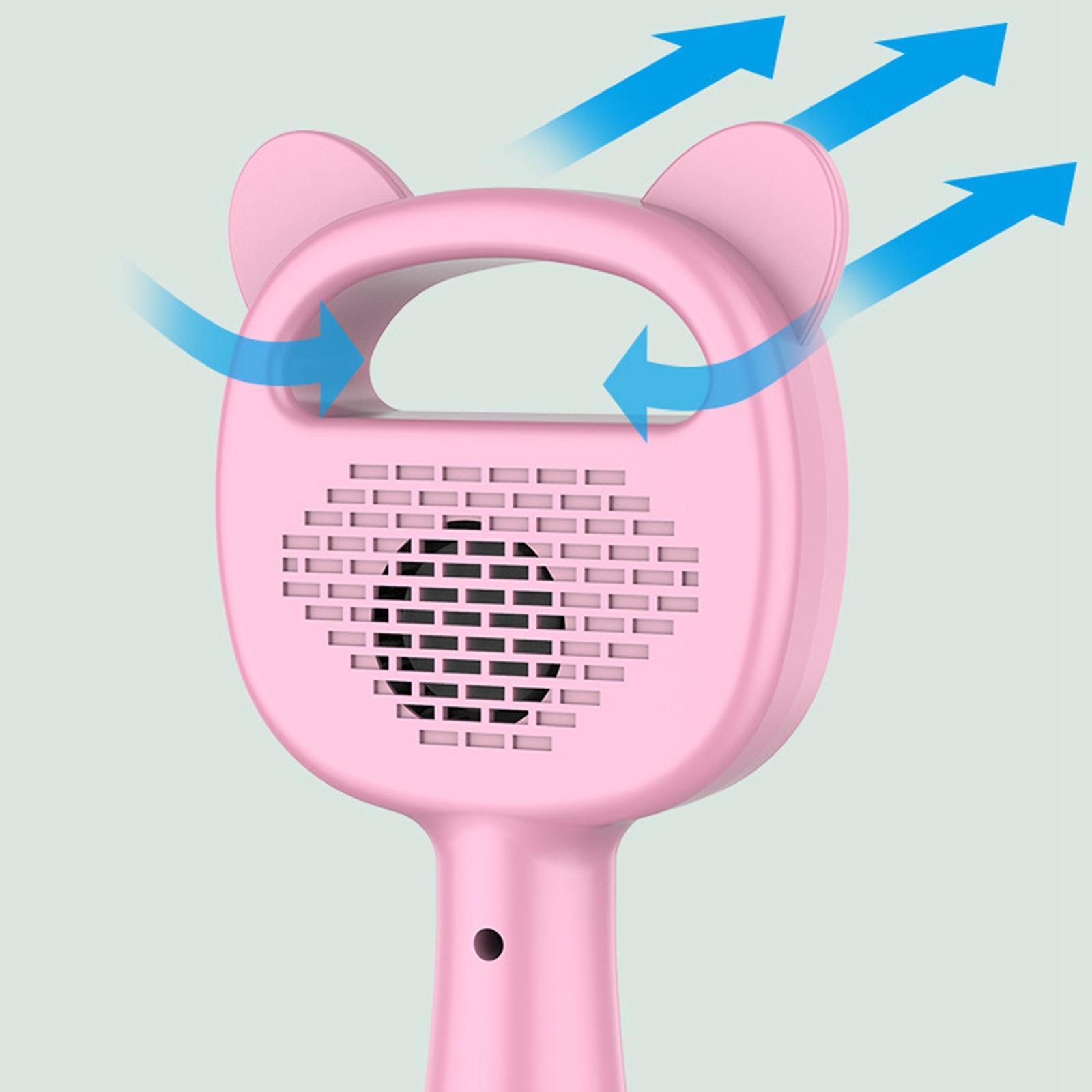 Bladeless Handheld Fan Speed Adjustable Safe Mini for Office Home Kids