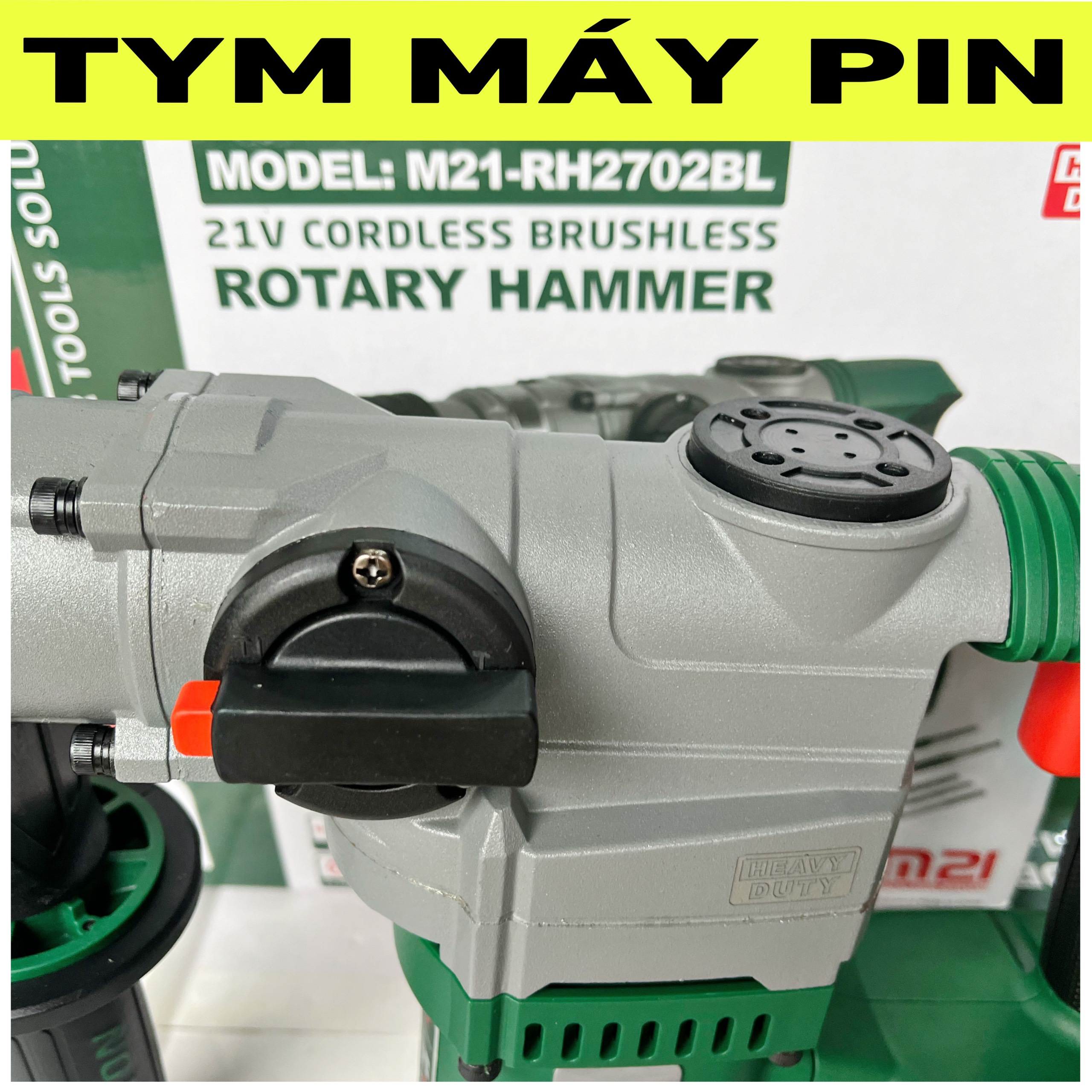 Thân Máy Khoan Đục Pin 2 Chức Năng Dekton M21-RH2702BL – TYM MÁY PIN