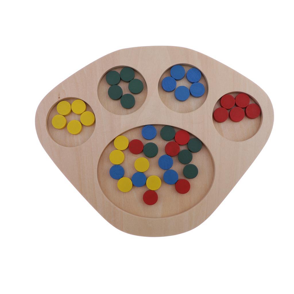 Wooden Sorting & Counting Board Educational