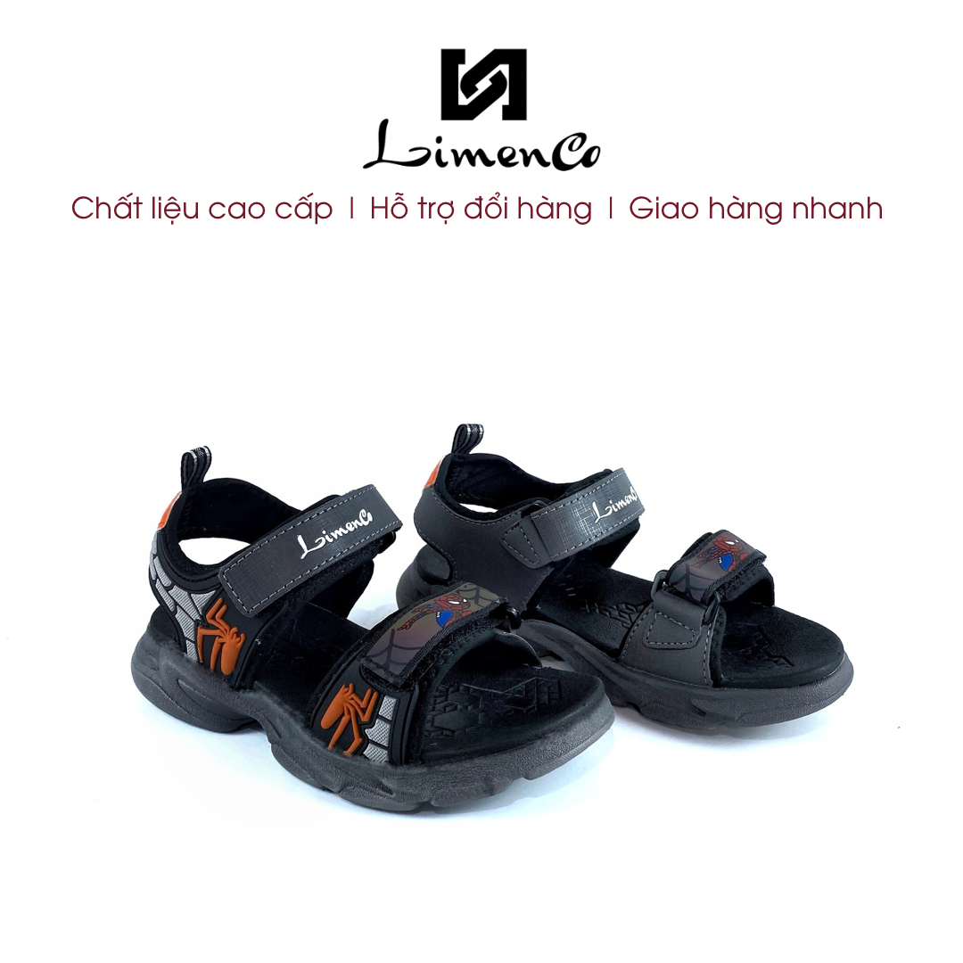 Giày Sandal Bé Trai L1885 Màu Cam, êm nhẹ, thoáng khí, đi học, đi chơi